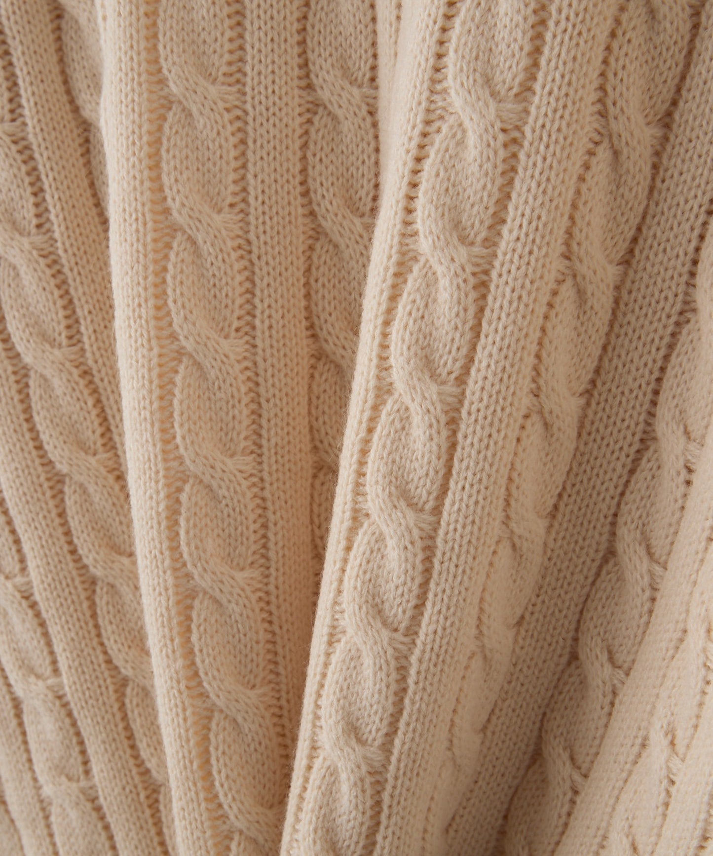 U.S. POLO ASSN. 刺繡LOGO 麻花針織衫