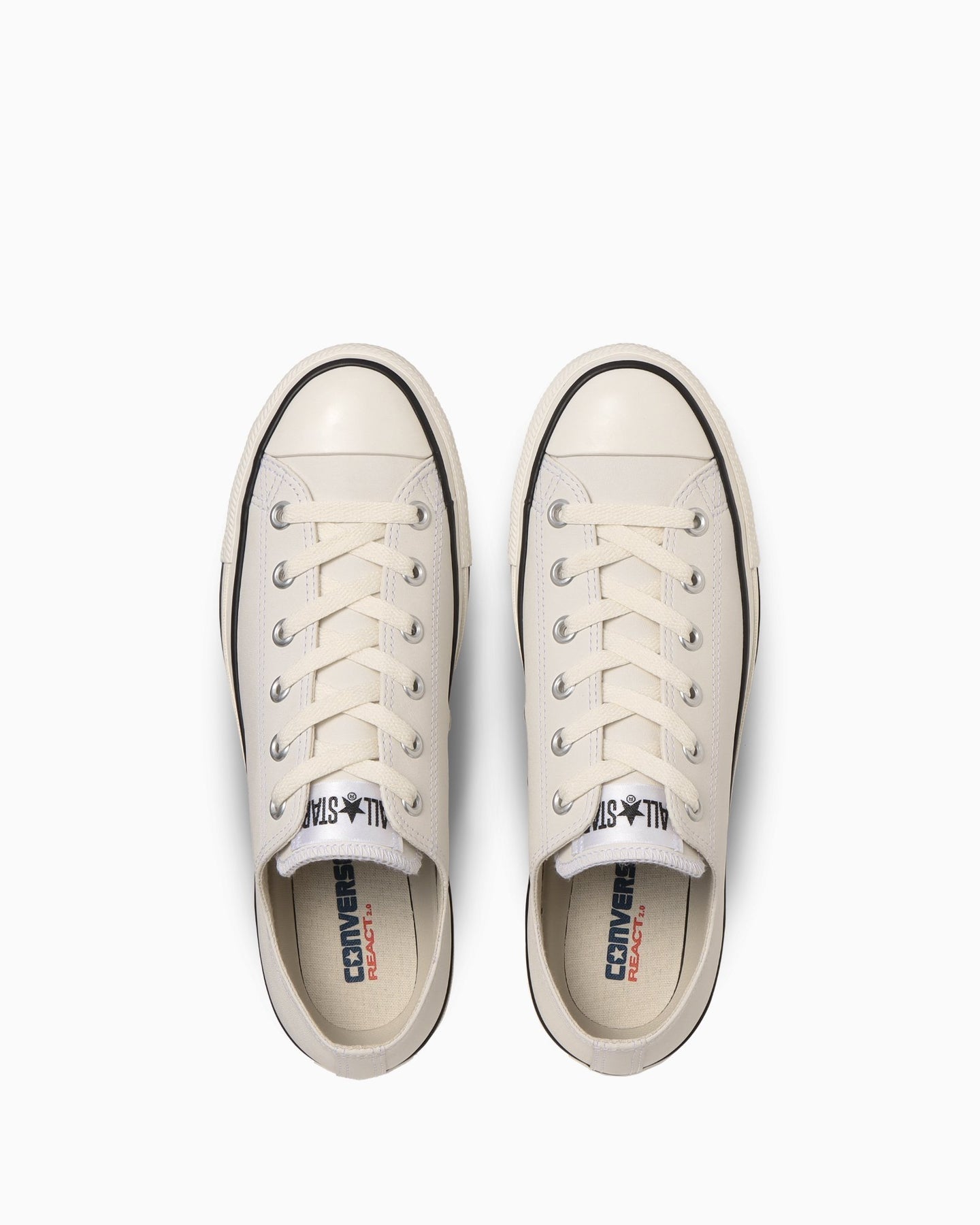 日本限定 CONVERSE LEATHER ALL STAR Ⓡ OX 皮革低筒帆布鞋