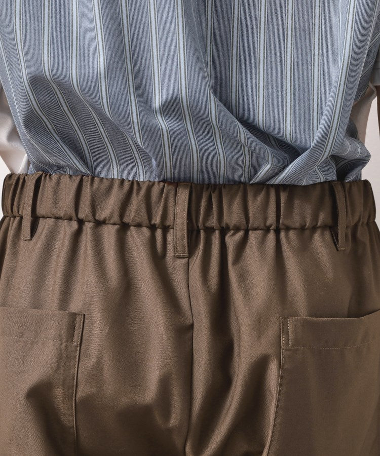 THE SHOP TK TR 寬版側邊條紋長褲