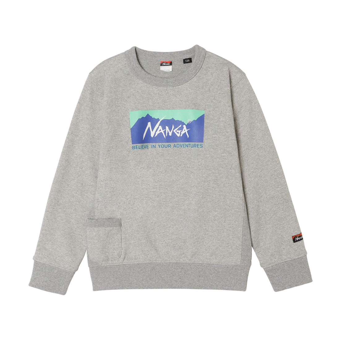 NANGA ECO HYBRID BOX LOGO 兒童大學T