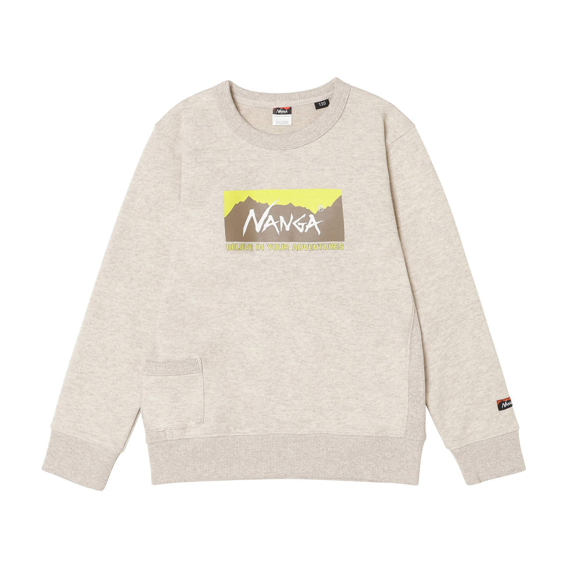 NANGA ECO HYBRID BOX LOGO 兒童大學T