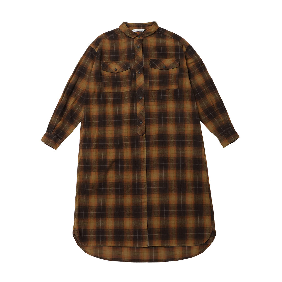 特價 NANGA FADE PLAID 格紋露營風襯衫洋裝