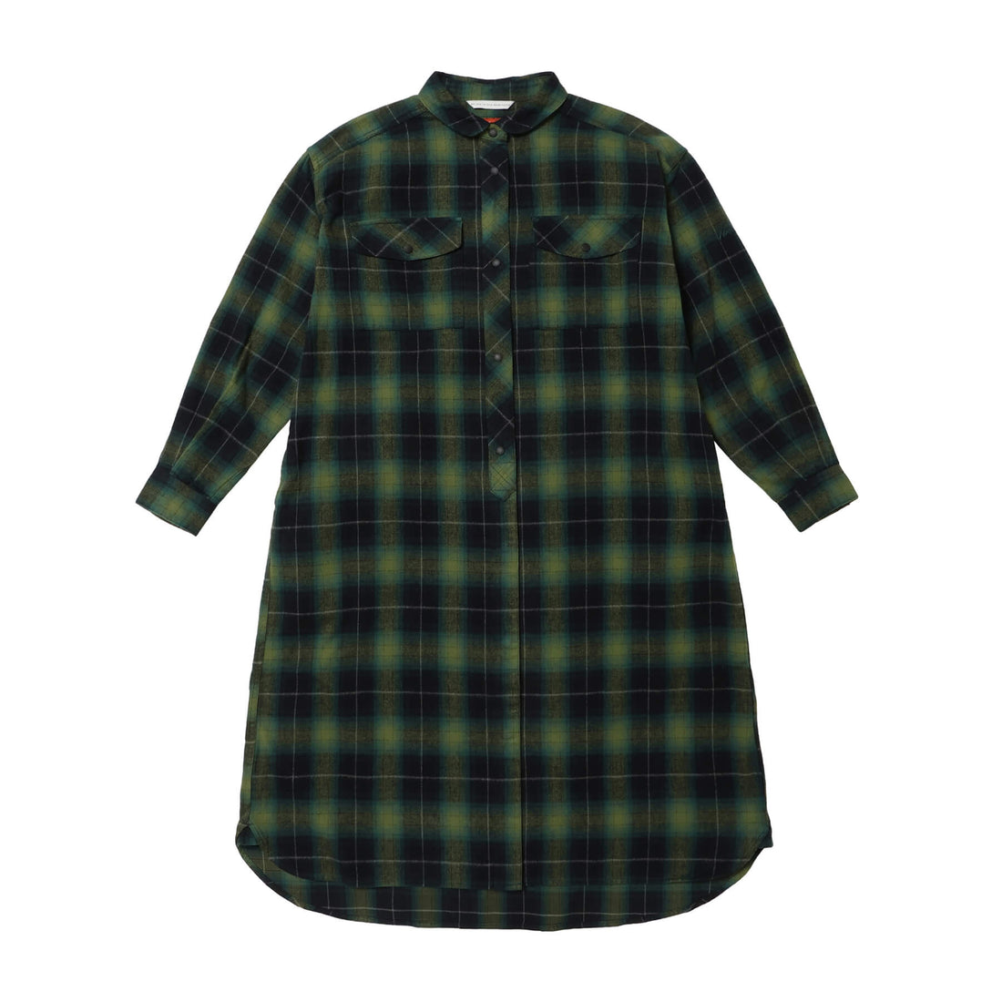 特價 NANGA FADE PLAID 格紋露營風襯衫洋裝
