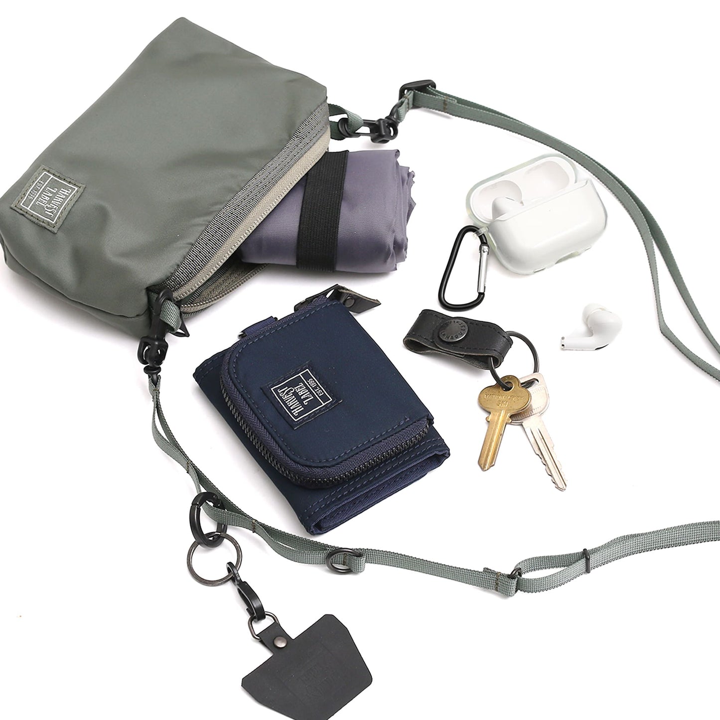 HARVEST LABEL FLYER’S SUPPLY 2WAY多功能斜背小包(L)