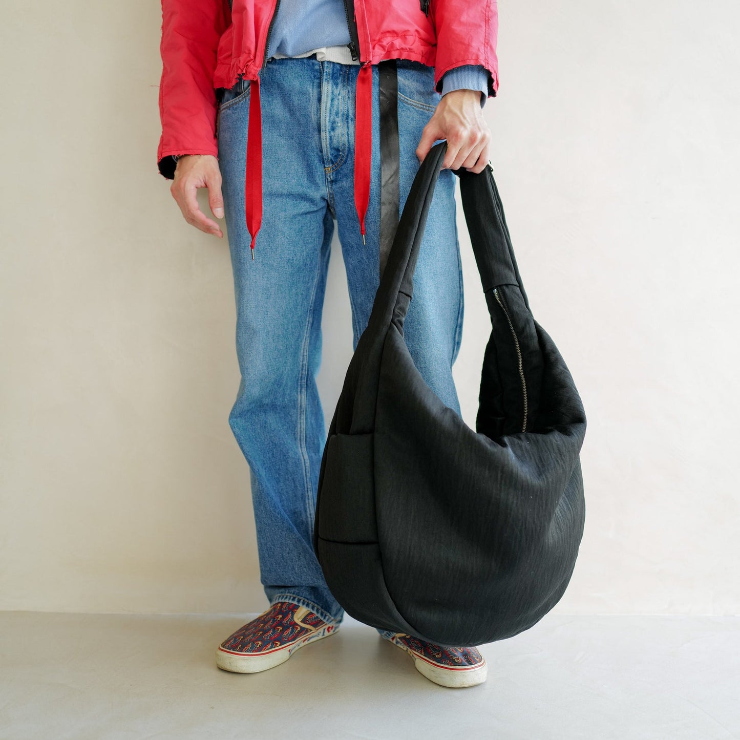 ITTI ANNIE PUFFER BIG MOON BAG / CERATO BRIGHT 絨感大月亮包