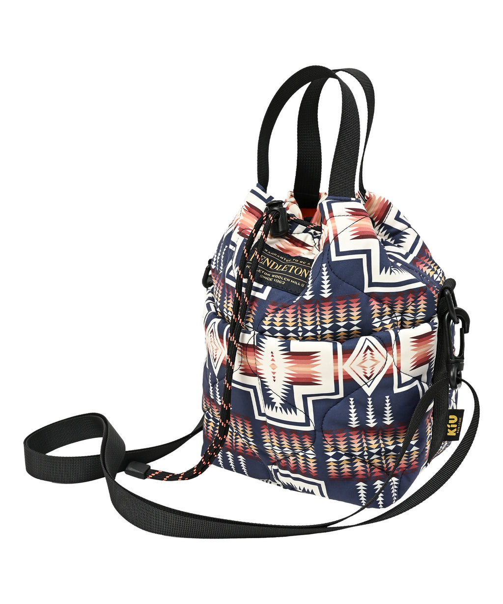 KiU x PENDLETON® 限定 絎縫防潑水兩用口袋肩背包 K481