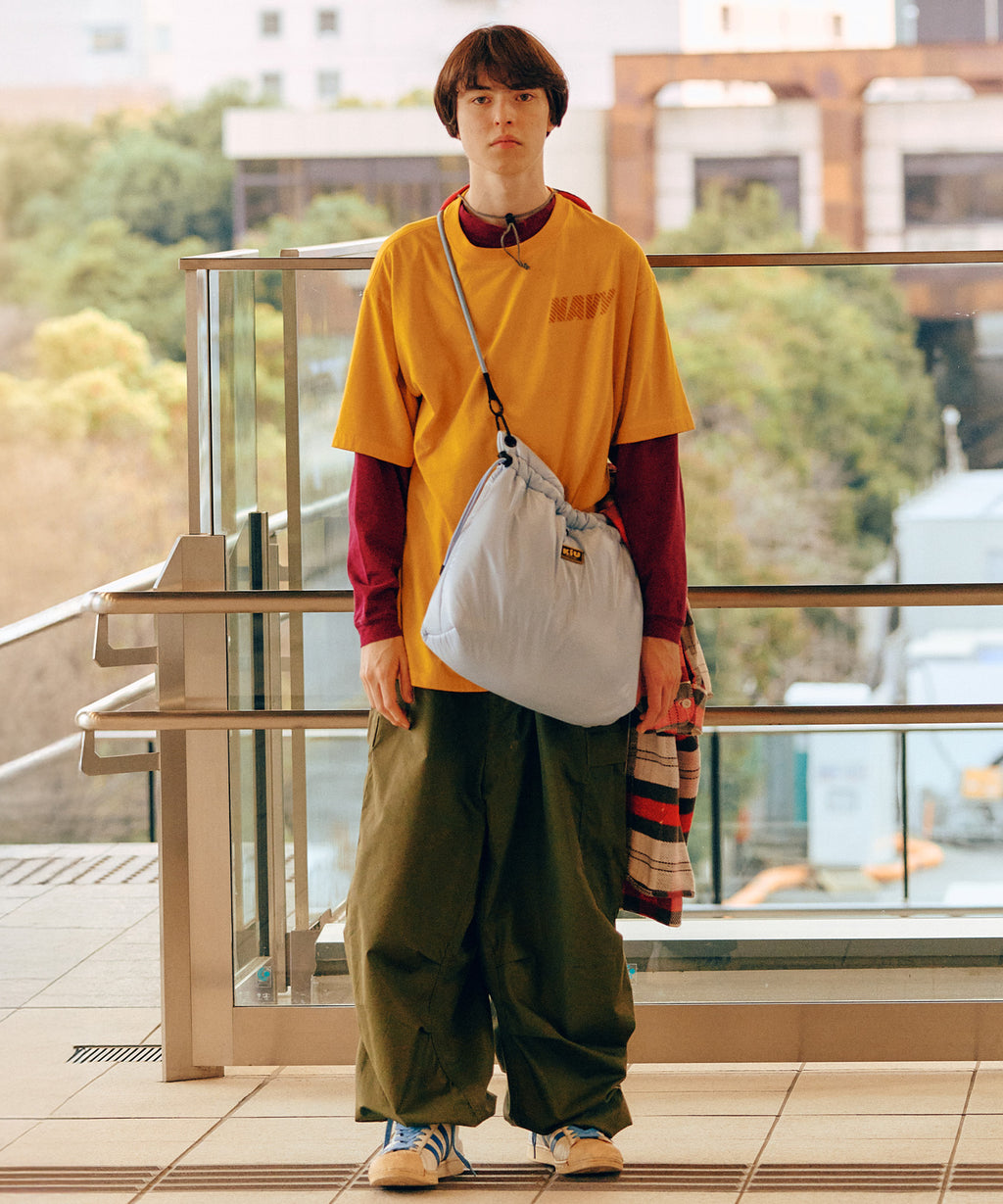 KiU Puffy paracord tote bag K003 大容量抽繩托特包