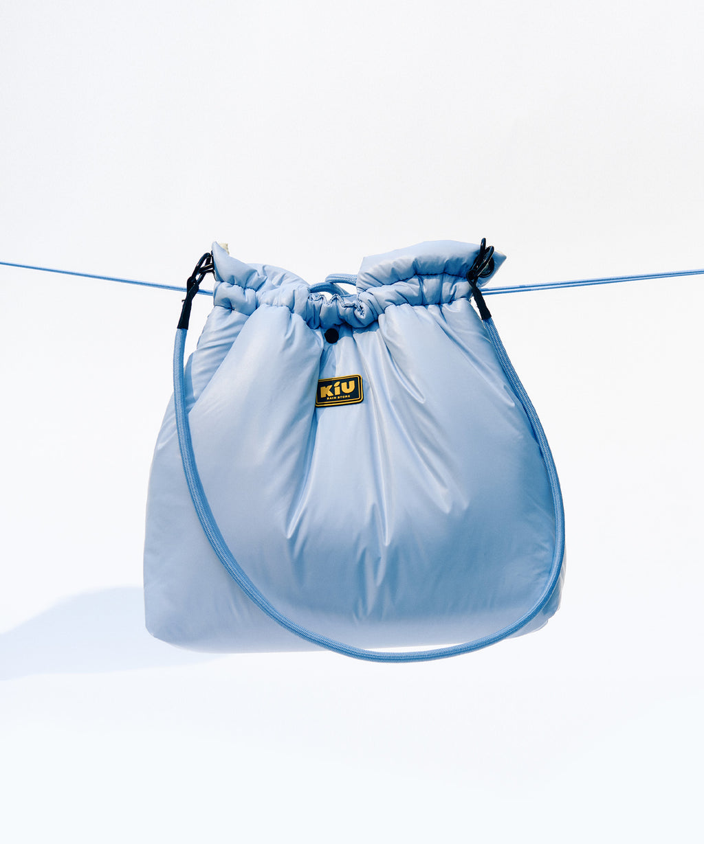 KiU Puffy paracord tote bag K003 大容量抽繩托特包