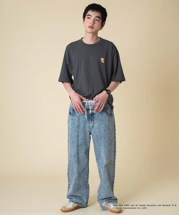 WEGO TOM & JERRY 印花短袖T恤