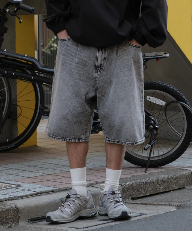 WEGO baggy denim shorts 寬鬆牛仔短褲