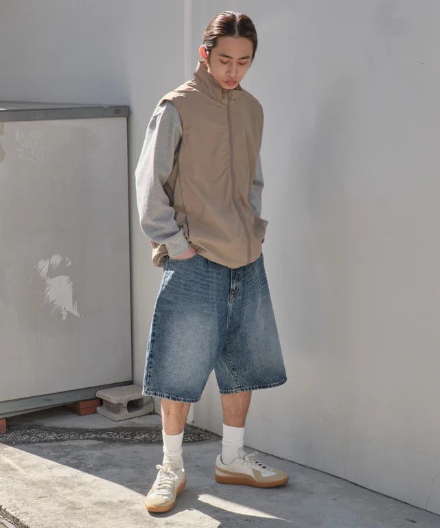WEGO baggy denim shorts 寬鬆牛仔短褲