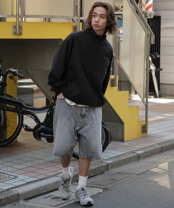 WEGO baggy denim shorts 寬鬆牛仔短褲