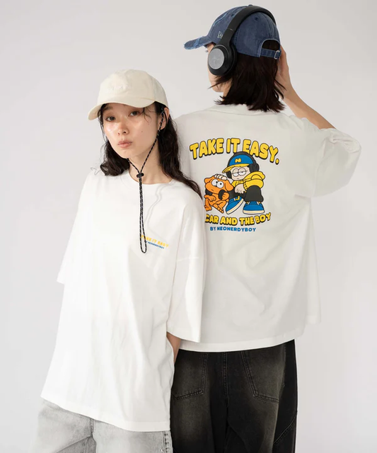 WEGO Assorted Graphic T-Shirt (SS) 白色短袖印花T恤