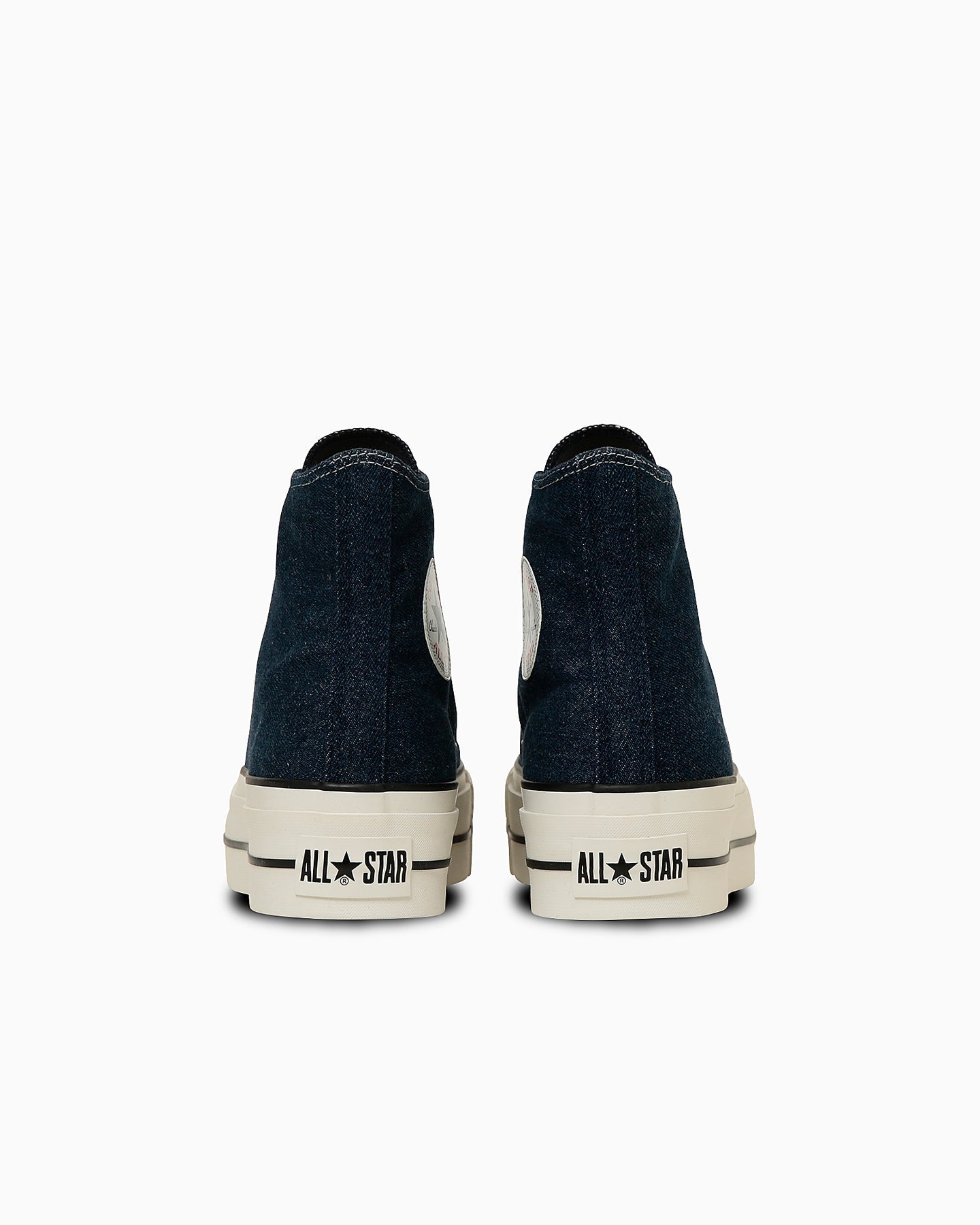 日本限定 CONVERSE ALL STAR LIFTED DM HI 牛仔單寧高筒厚底鞋