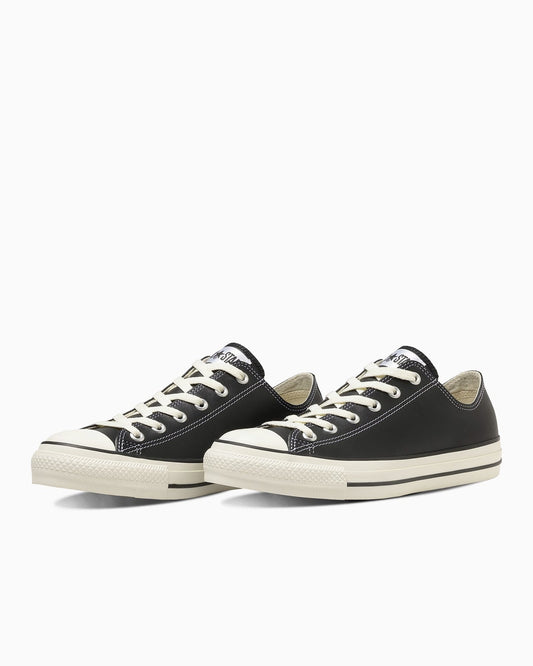 日本限定 CONVERSE LEATHER ALL STAR Ⓡ OX 皮革低筒帆布鞋