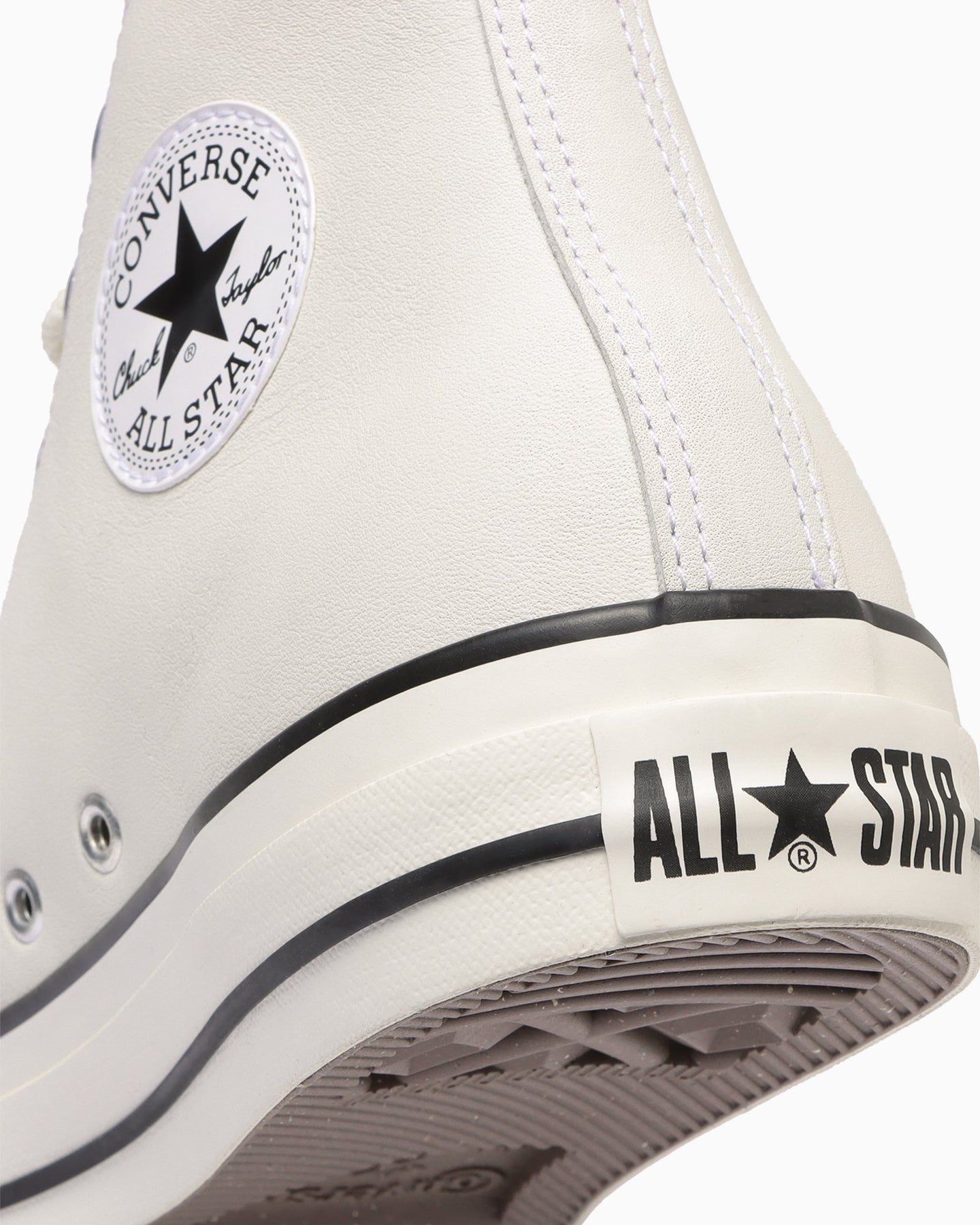 日本限定 CONVERSE LEATHER ALL STAR Ⓡ HI 皮革高筒帆布鞋