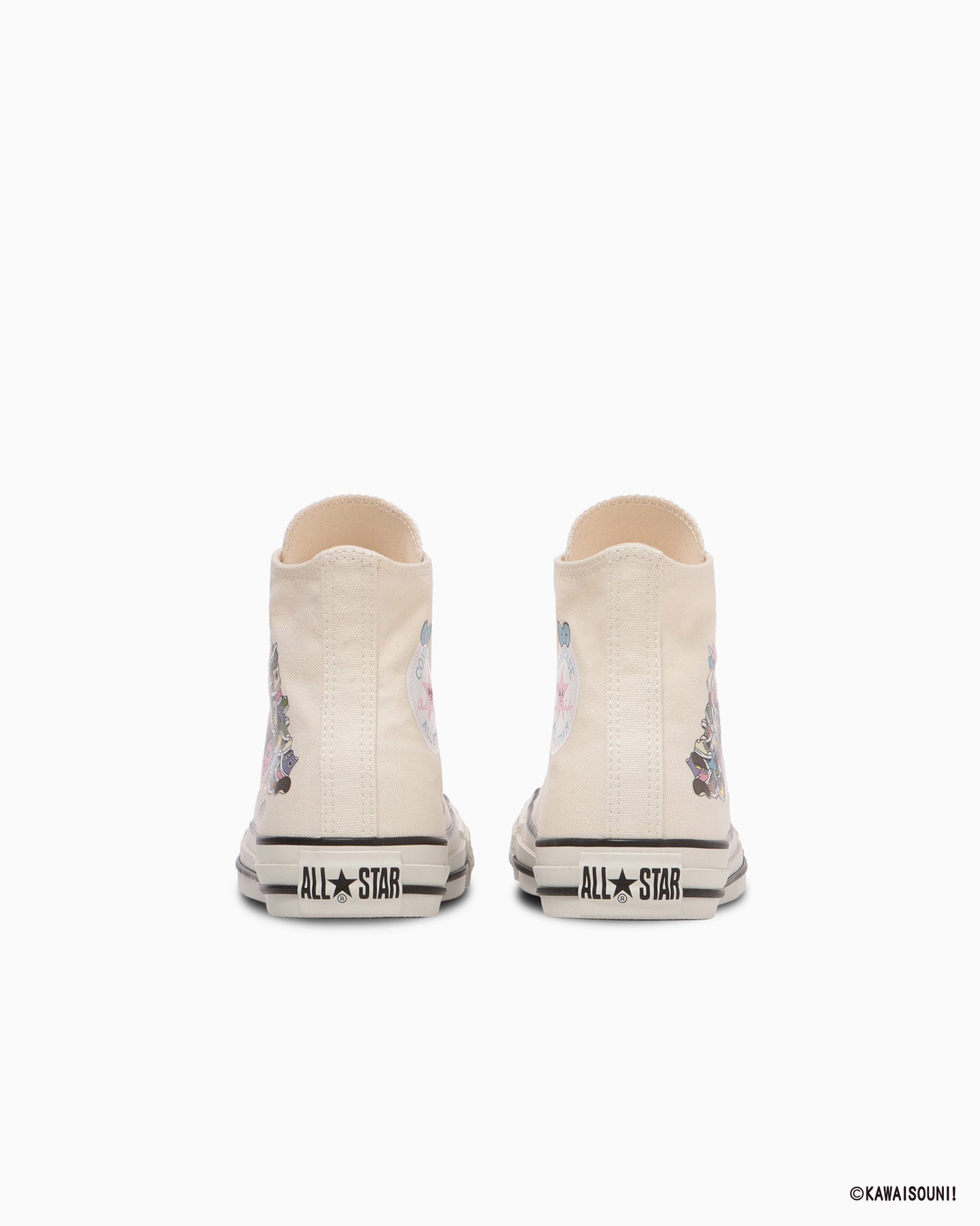 日本限定 CONVERSE X KAWAISOUNI! ALL STAR KM HI 聯名高筒帆布鞋
