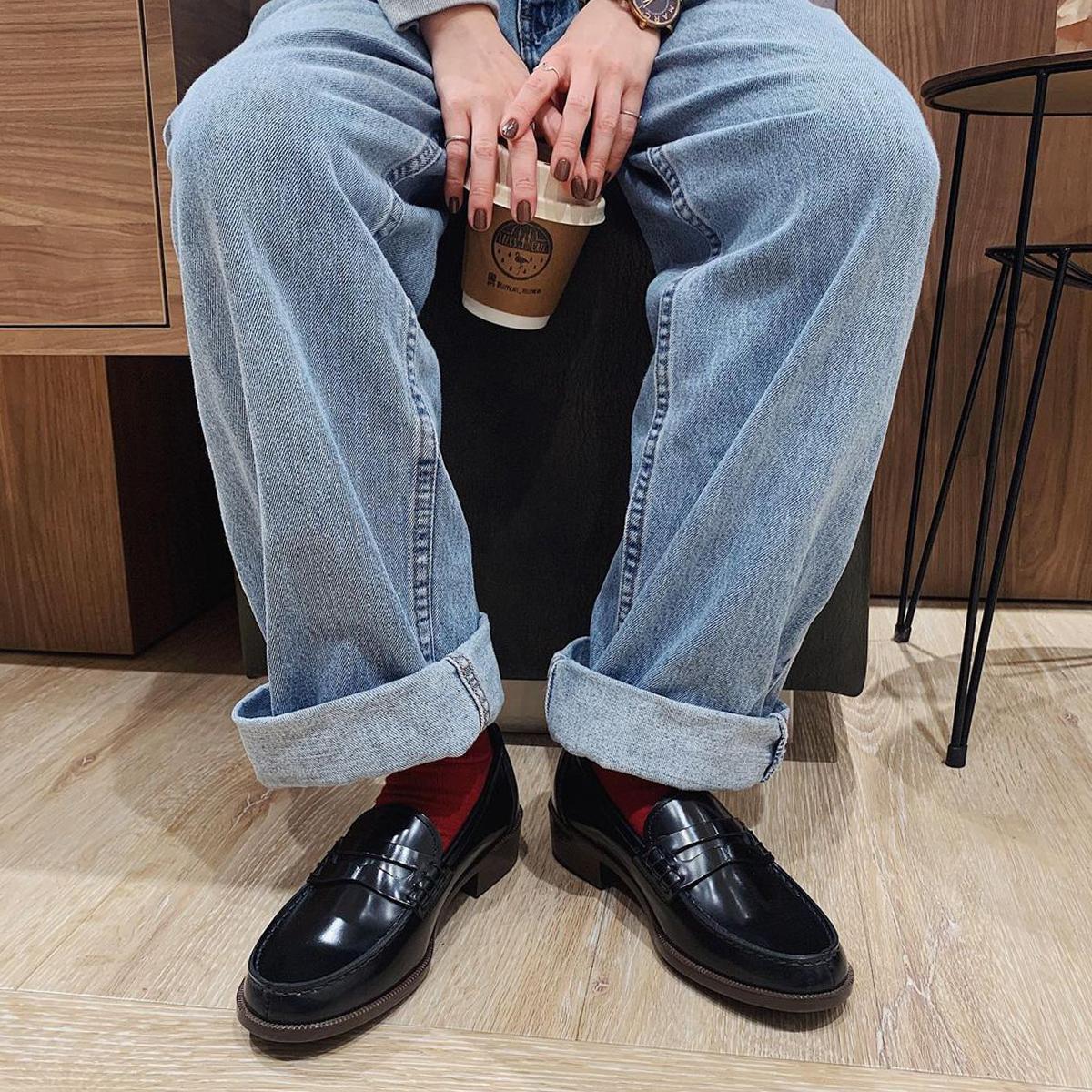 日本製HARUTA 休閒樂福鞋 #230