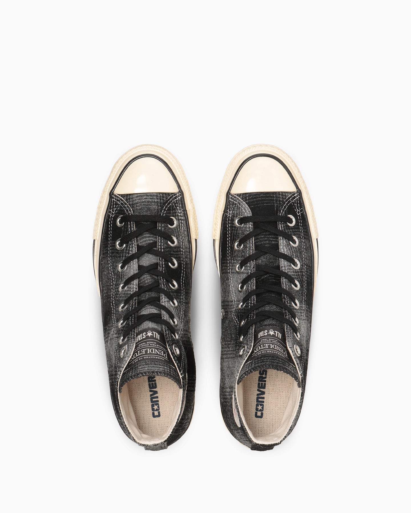 日本限定 CONVERSE X PENDLETON ALL STAR AGED HI 聯名格紋高筒帆布鞋