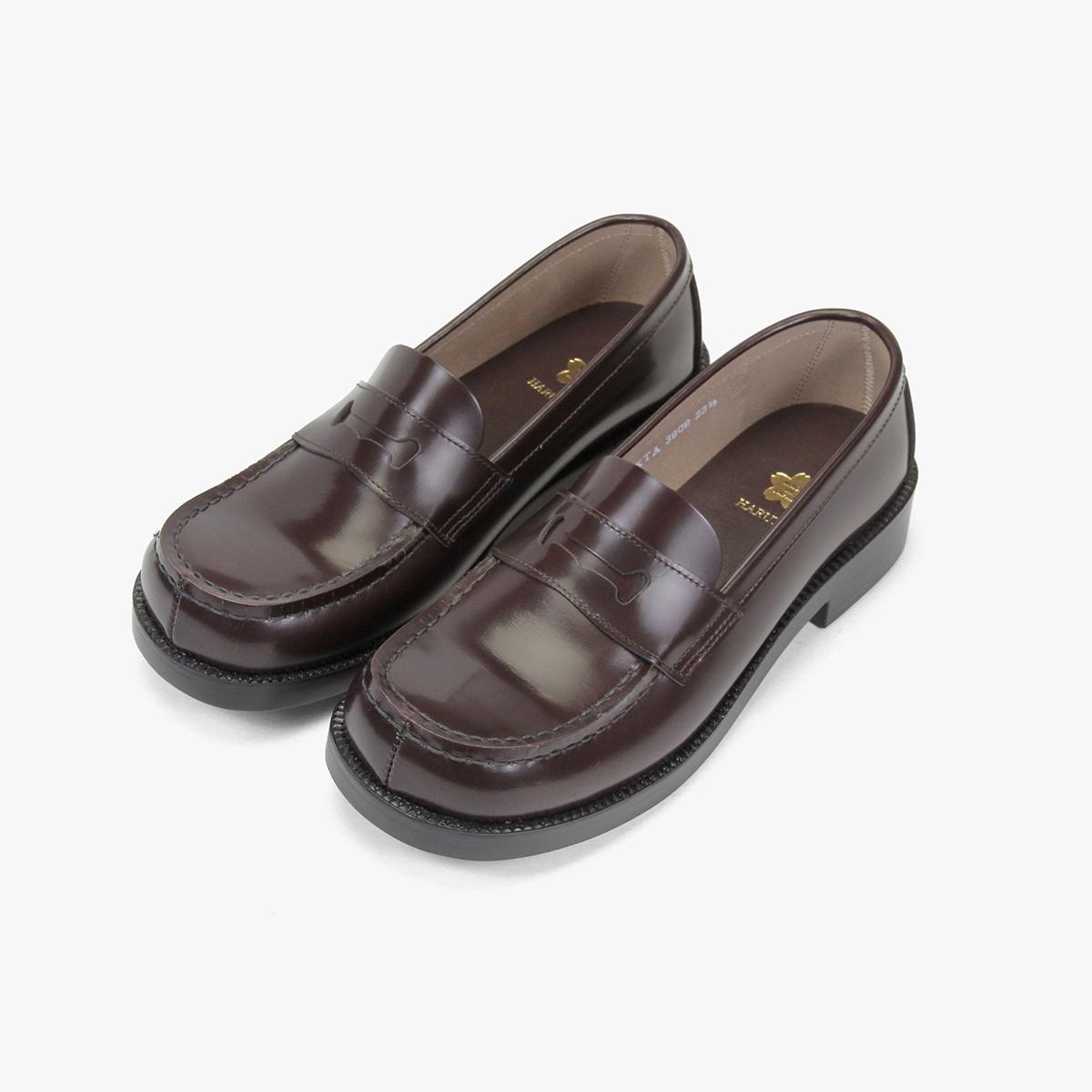 日本製HARUTA 限定款圓頭樂福鞋 #3909