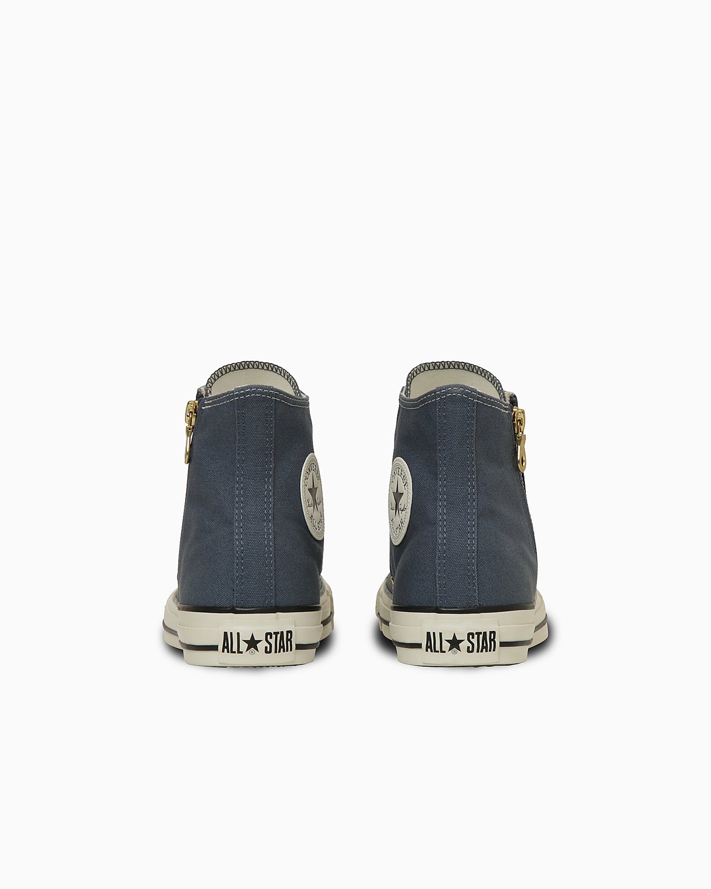 日本限定 CONVERSE ALL STAR GOLDZIP HI 金色拉鍊高筒帆布鞋