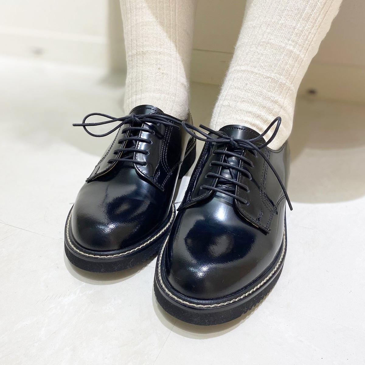 日本製 HARUTA 綁帶皮鞋 #370KS