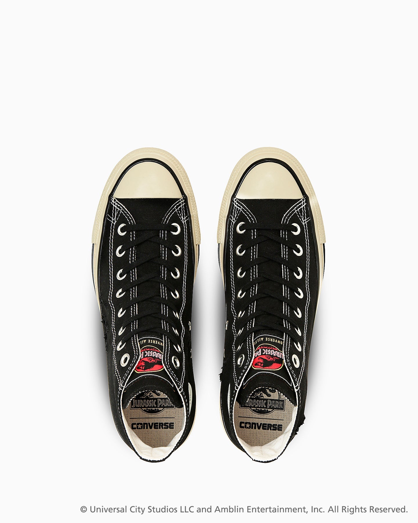 日本限定 CONVERSE ALL STAR AGED RL HI / JURASSIC PARK 侏羅紀公園聯名高筒帆布鞋