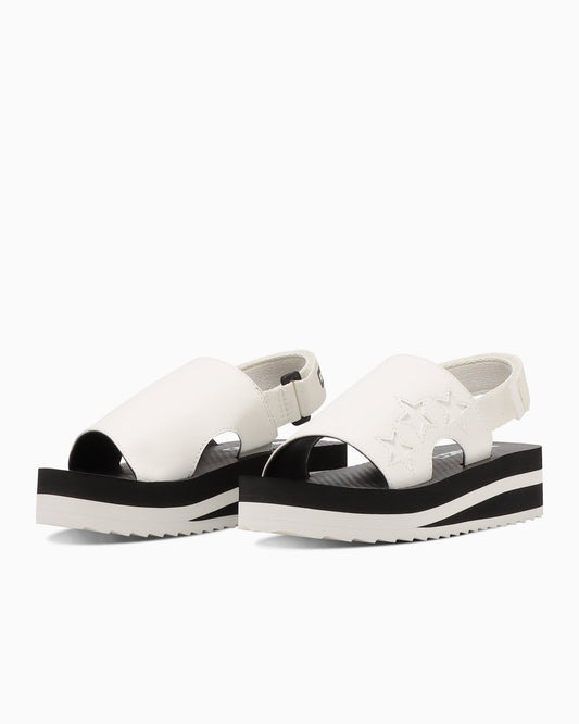 日本限定 CONVERSE KID'S PLTS ST SANDAL 兒童皮革厚底涼鞋