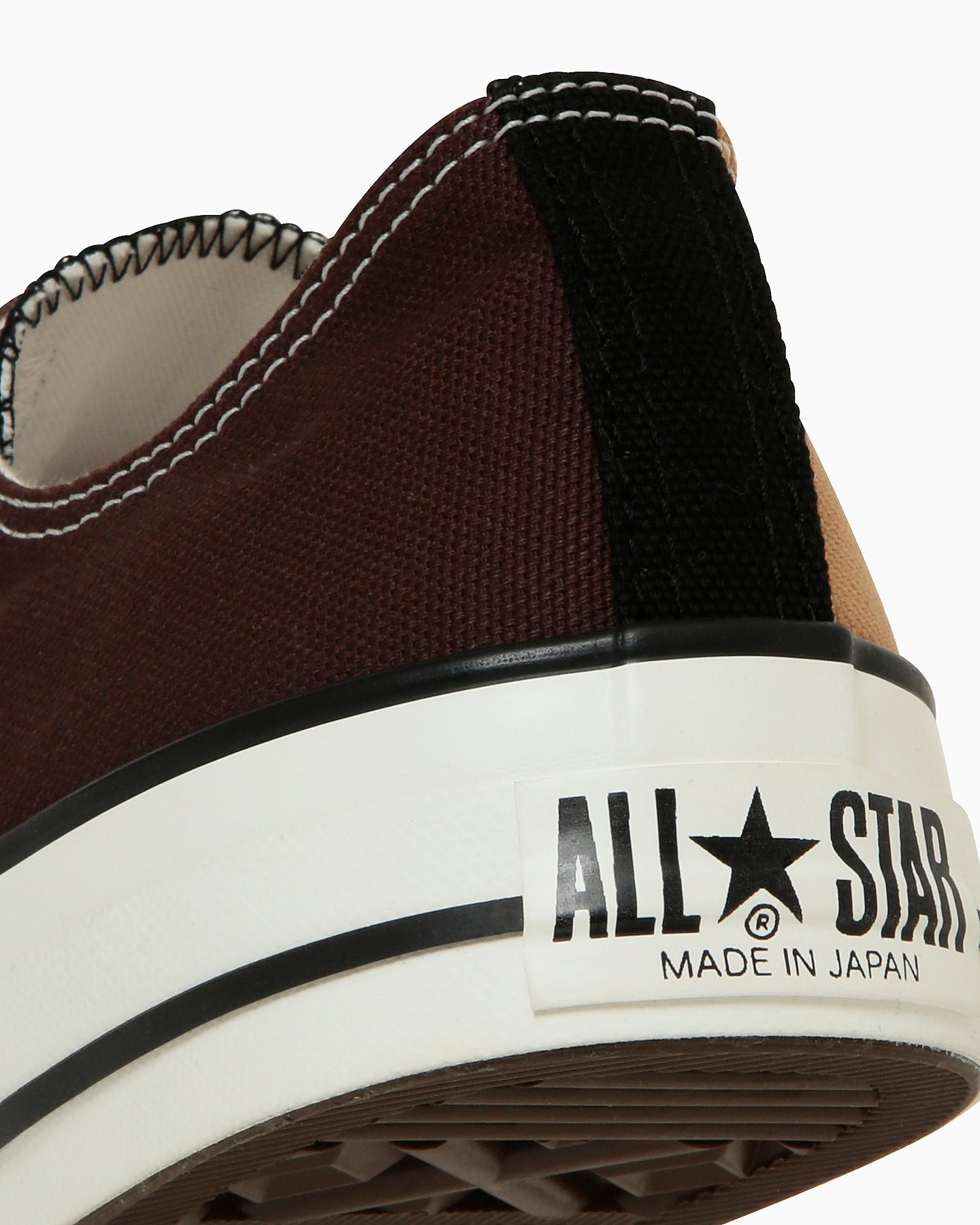 日本限定 CONVERSE CANVAS ALL STAR J OX 棕色低筒帆布鞋