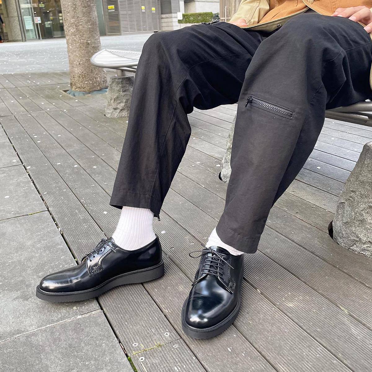 日本製 HARUTA 郵差風格皮鞋 #711P