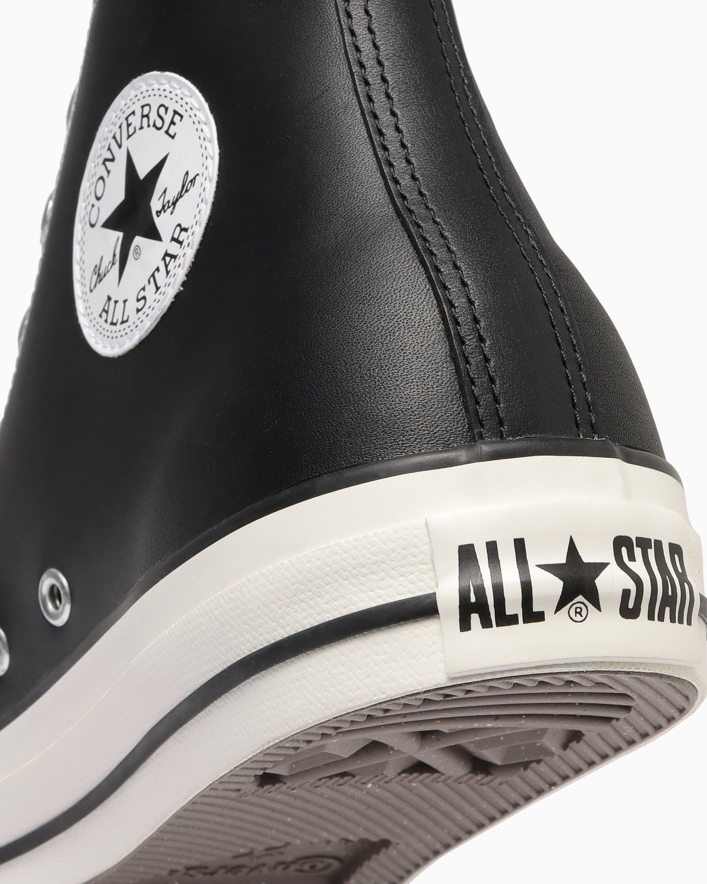 日本限定 CONVERSE LEATHER ALL STAR Ⓡ HI 皮革高筒帆布鞋