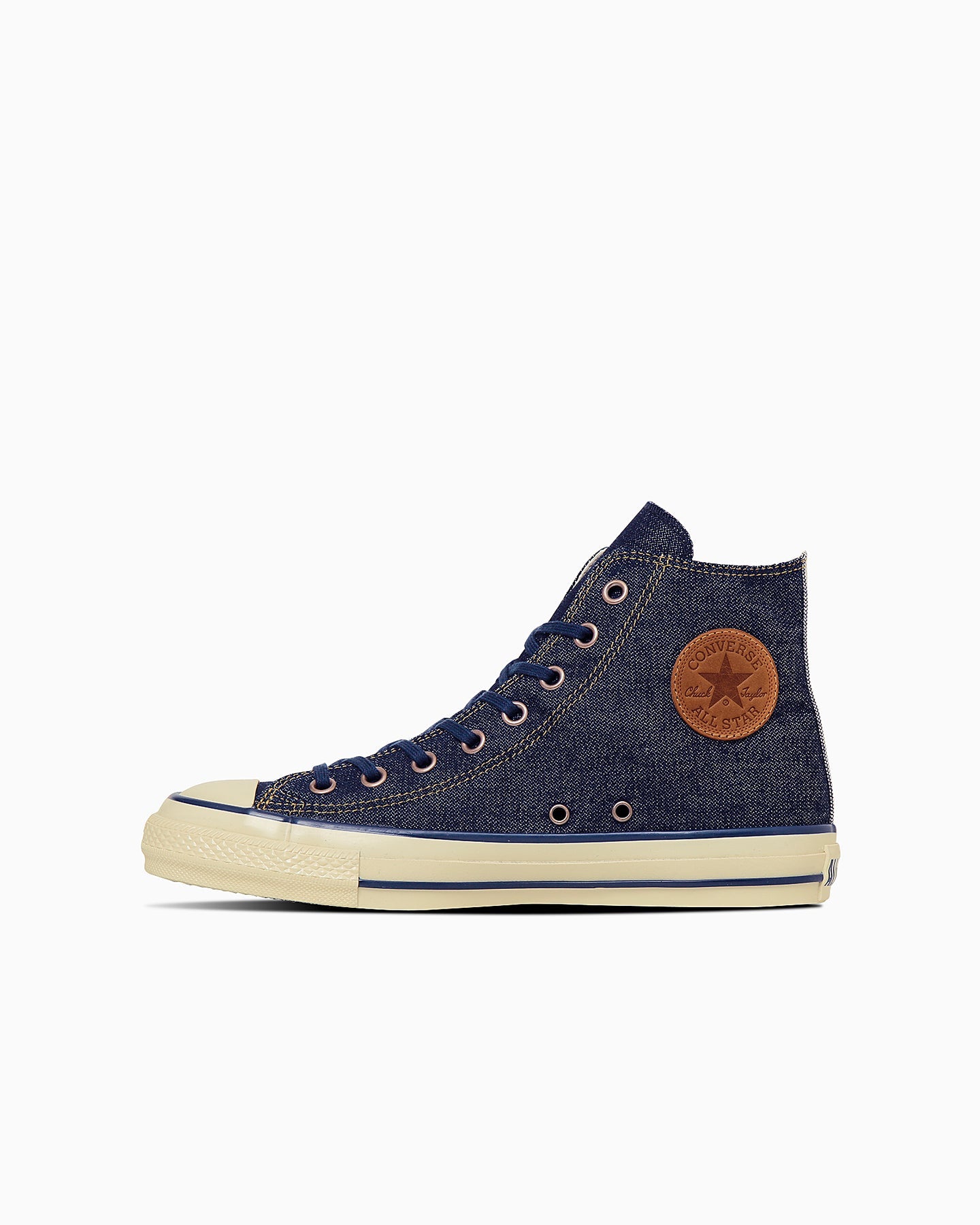 日本限定 CONVERSE x Wrangler ALL STAR AGED BD HI 聯名高筒帆布鞋
