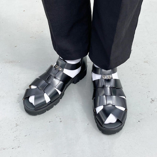 日本製HARUTA 廓爾喀涼鞋 #60XL