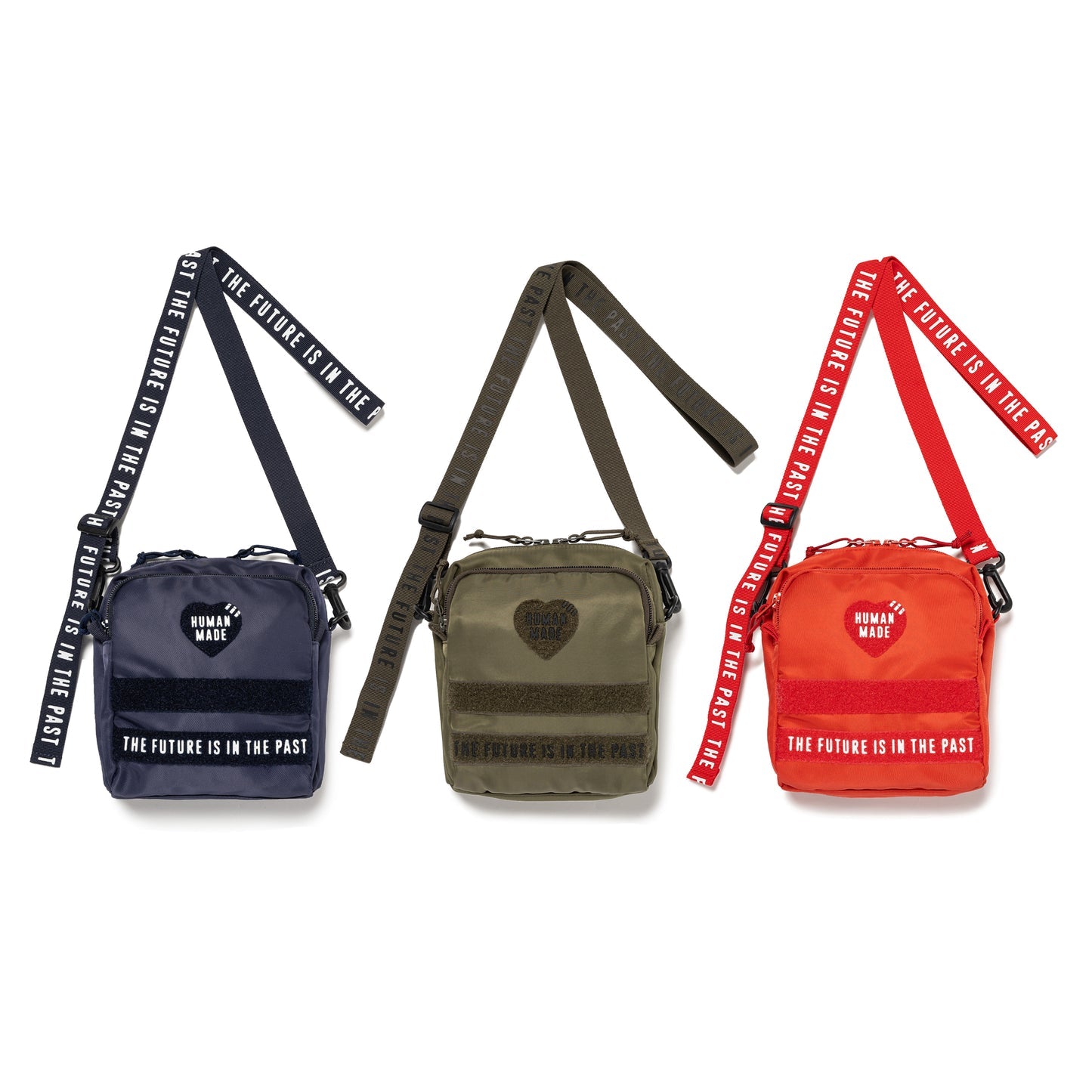 HUMAN MADE MILITARY POUCH LARGE 軍風收納斜背包