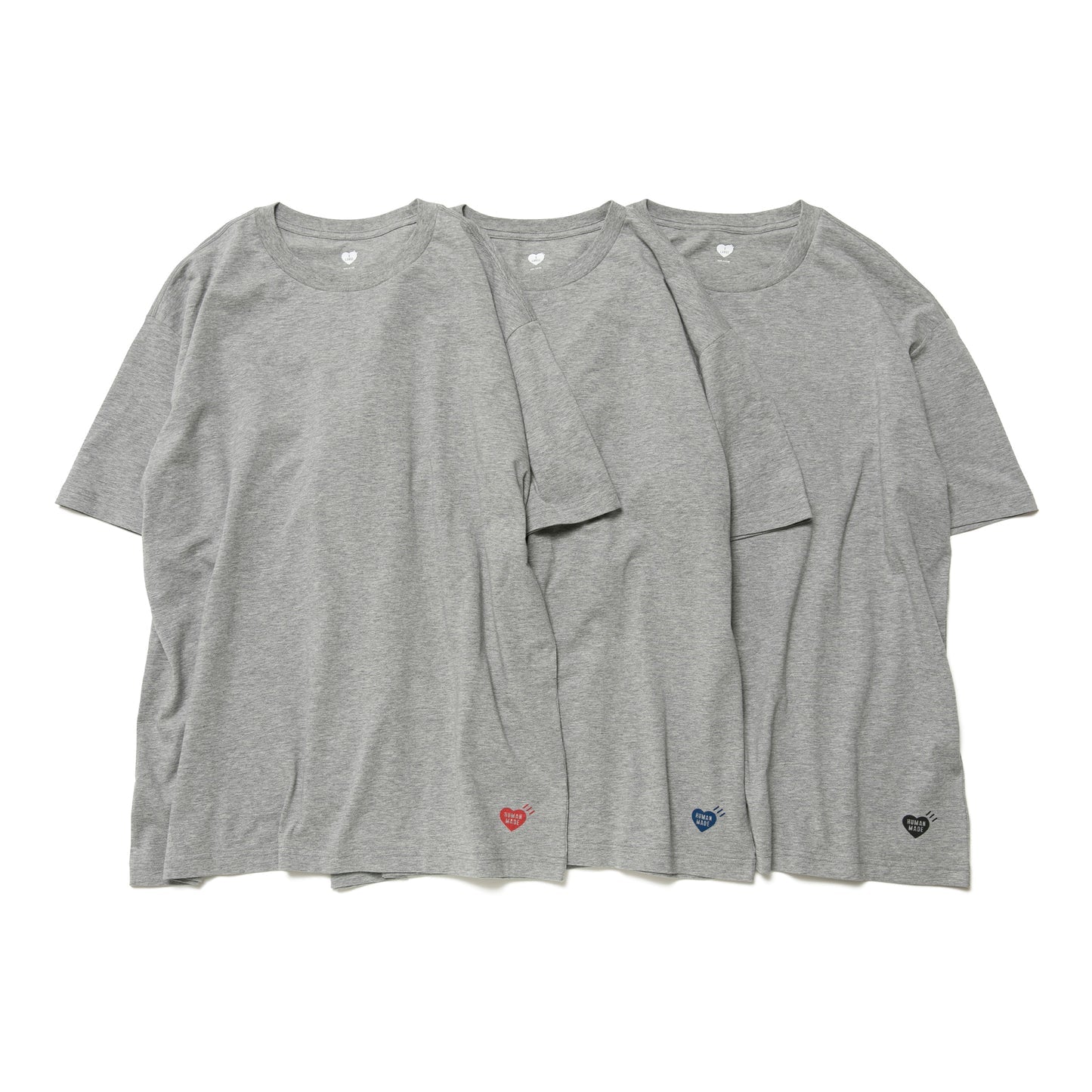 HUMAN MADE 3 件裝經典T恤上衣組合 3-PACK T-SHIRT SET