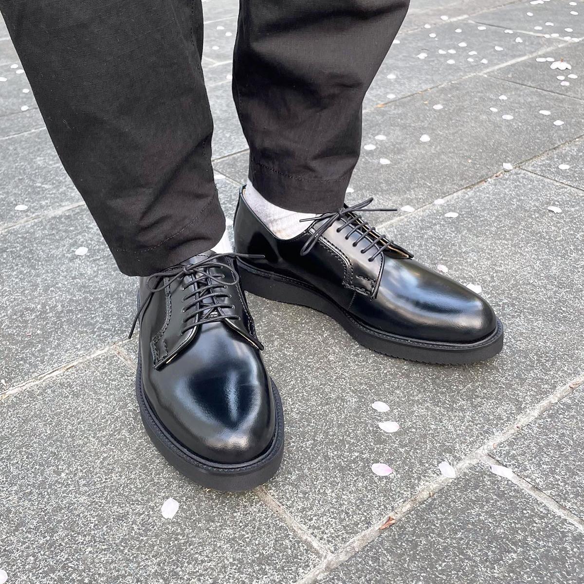 日本製 HARUTA 郵差風格皮鞋 #711P