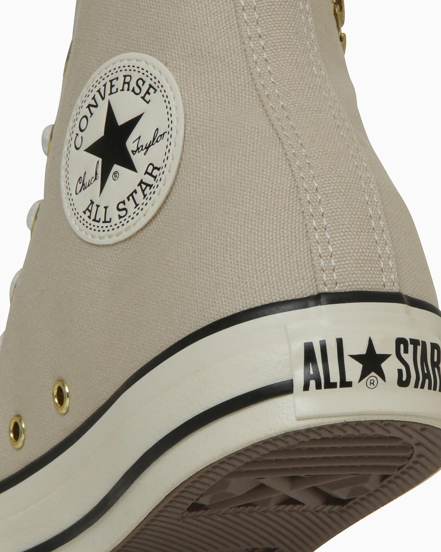 日本限定 CONVERSE ALL STAR GOLDZIP HI 金色拉鍊高筒帆布鞋