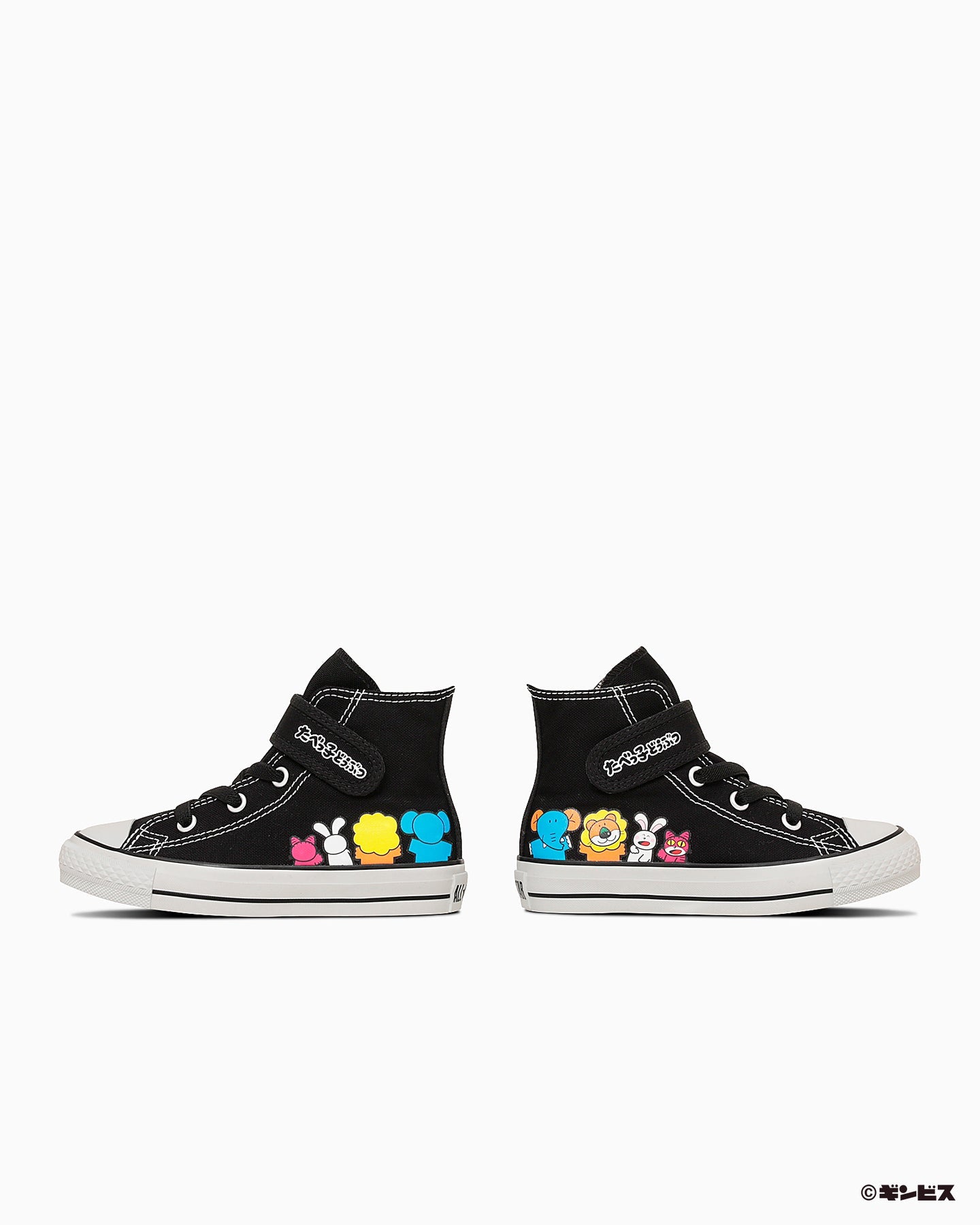 日本限定 CONVERSE X TABEKKO DOUBUTSU CHILD ALL STAR V-1 HI 聯名兒童帆布鞋