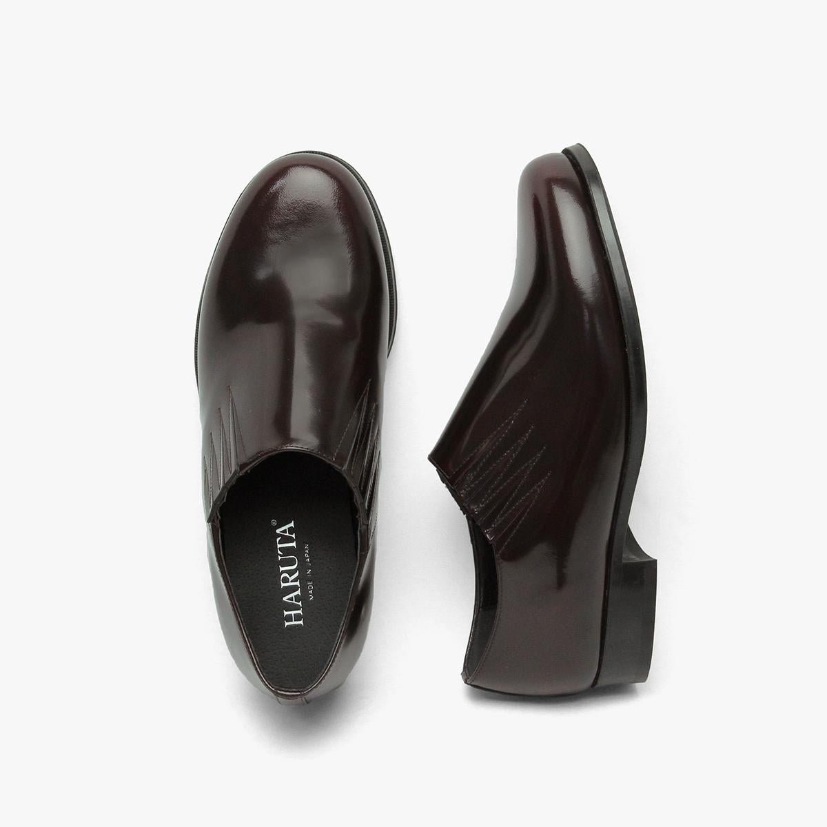 日本製HARUTA 側邊鬆緊帶皮鞋 #501