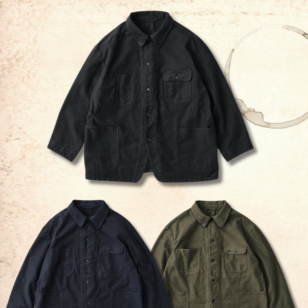 Porter Classic MOLESKIN COVERALL JACKET夾克