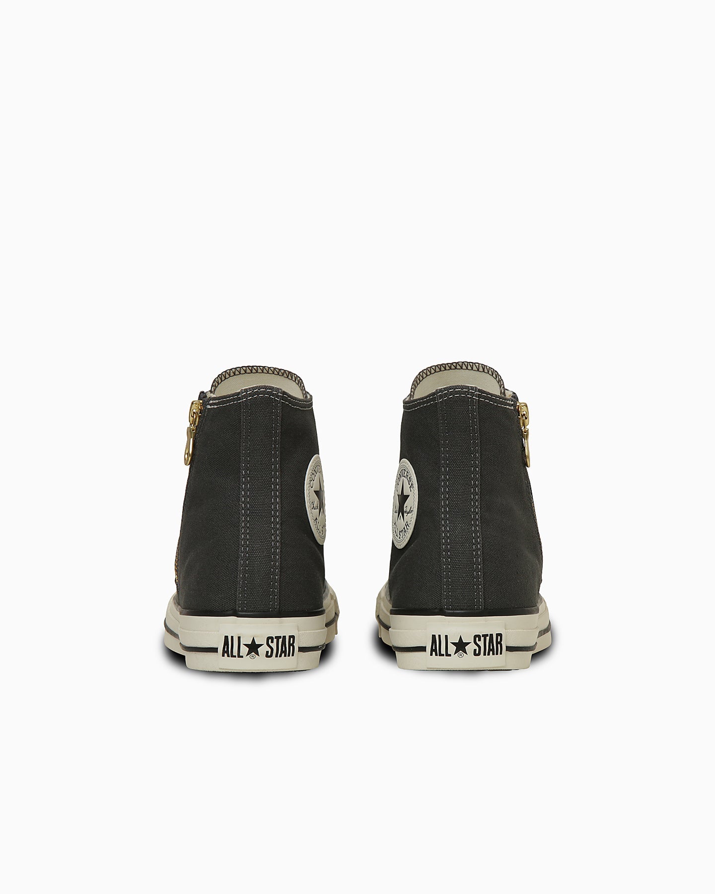 日本限定 CONVERSE ALL STAR GOLDZIP HI 金色拉鍊高筒帆布鞋