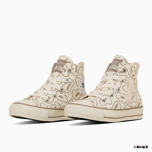 日本限定 CONVERSE X TABEKKO DOUBUTSU CHILD ALL STAR BS Z HI 聯名兒童帆布鞋