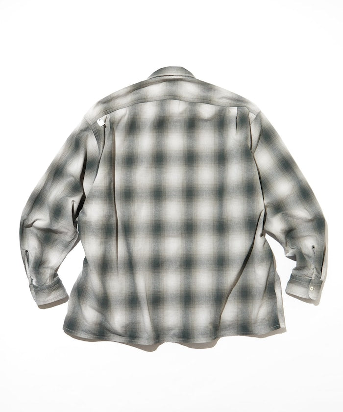 CAHLUMN 口袋格紋襯衫