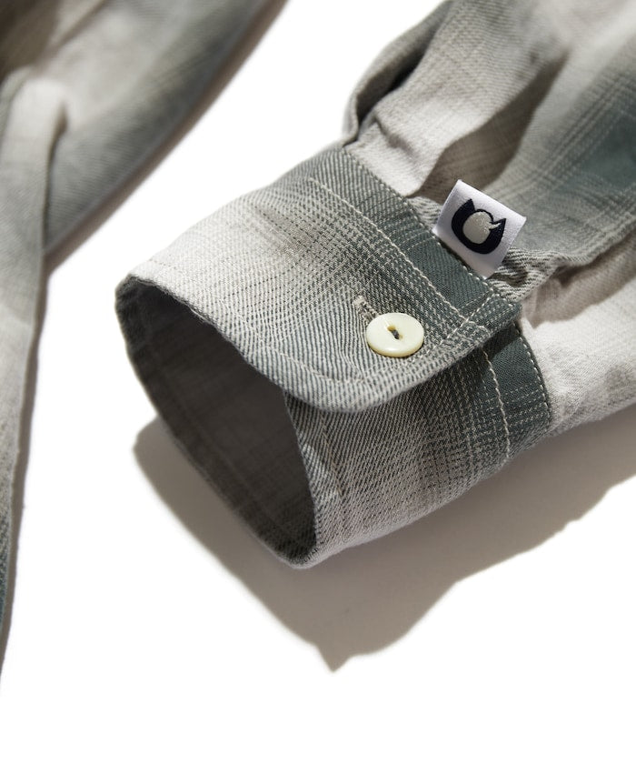 CAHLUMN 口袋格紋襯衫