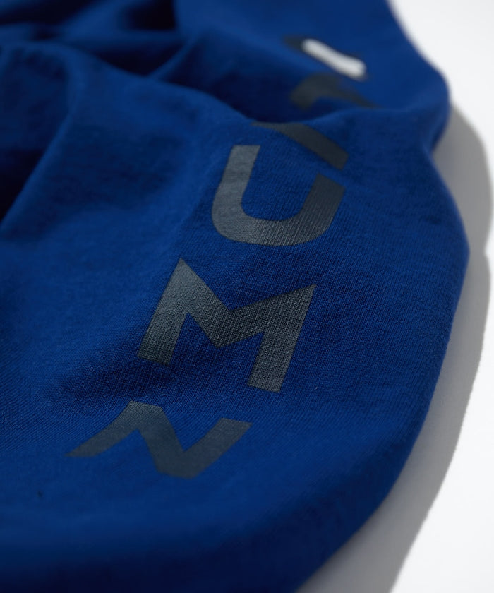 CAHLUMN Heavy weight Jersey Mock Neck L/S Print Tee厚磅棉質長袖logo大學T