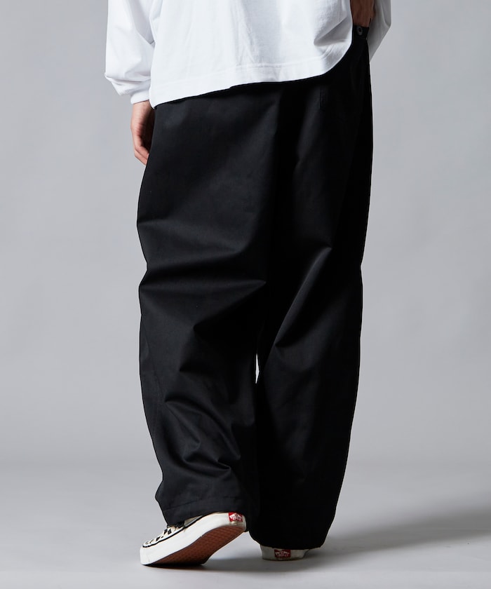 FREAK'S STORE Wide Silhouette Military Circus Pants 寬版軍裝風錐形褲