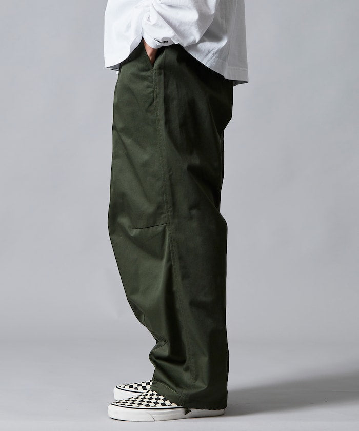 FREAK'S STORE Wide Silhouette Military Circus Pants 寬版軍裝風錐形褲