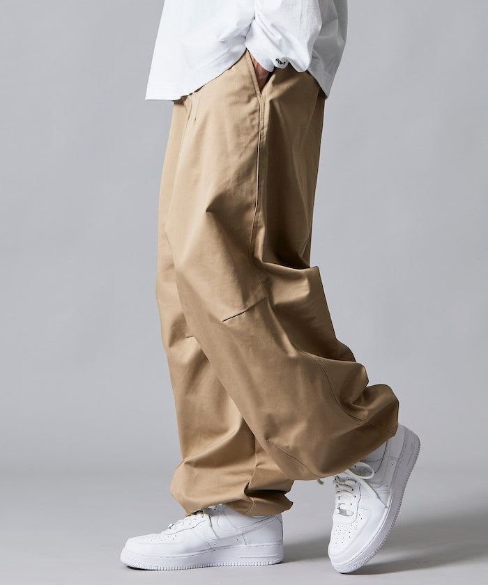FREAK'S STORE Wide Silhouette Military Circus Pants 寬版軍裝風錐形褲