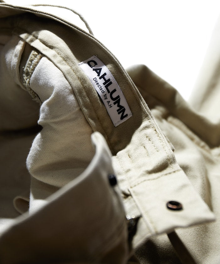 CAHLUMN Magazine Pocket Chino Pant 口袋斜紋長褲