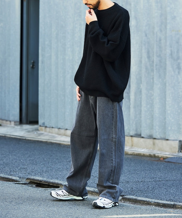 FREAK'S STORE Wide Straight Denim pants 寬版直筒牛仔褲